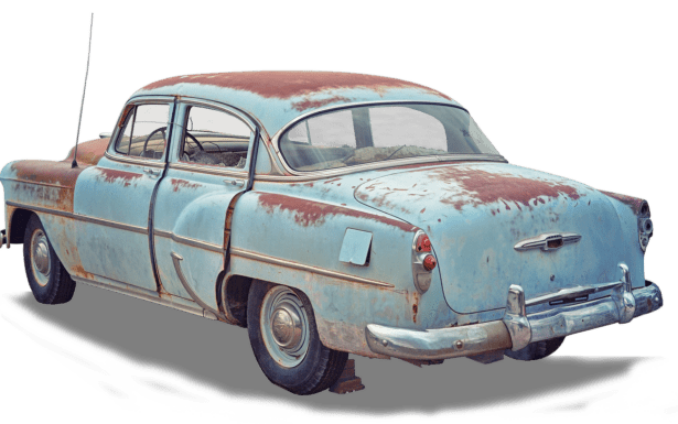 voiture rouille