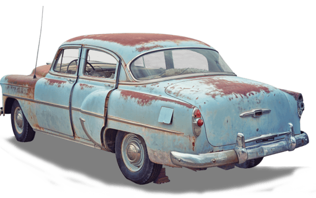 voiture rouille