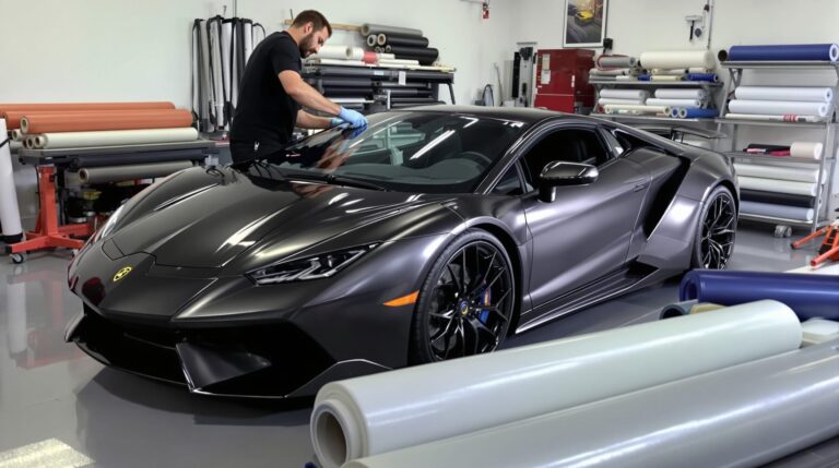 covering voiture sport