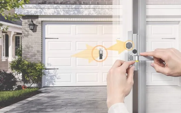 serrure porte de garage