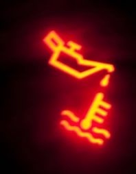 témoin huile moteur ROUGE