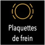 Usure des plaquettes de frein