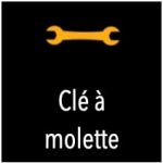 Voyant clé à molette