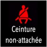 ceinture non-attachée