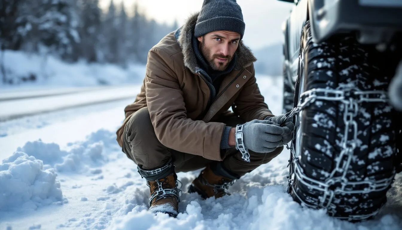 comment mettre chaine neige