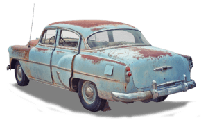 voiture rouille