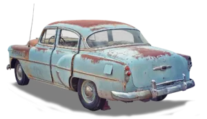 voiture rouille