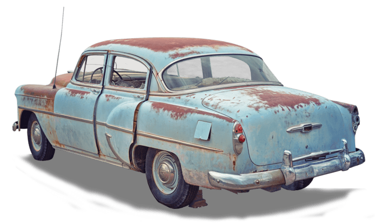 voiture rouille