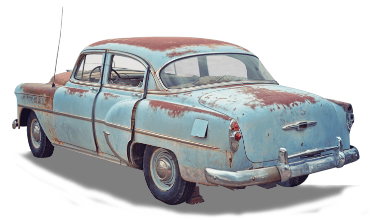 voiture rouille