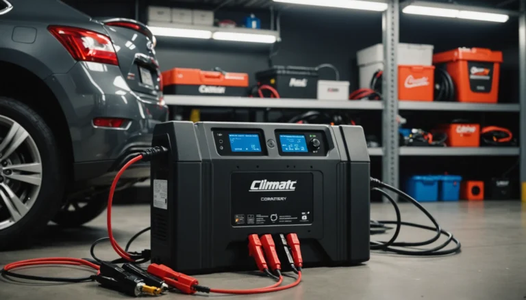 chargeur batterie professionnel voiture