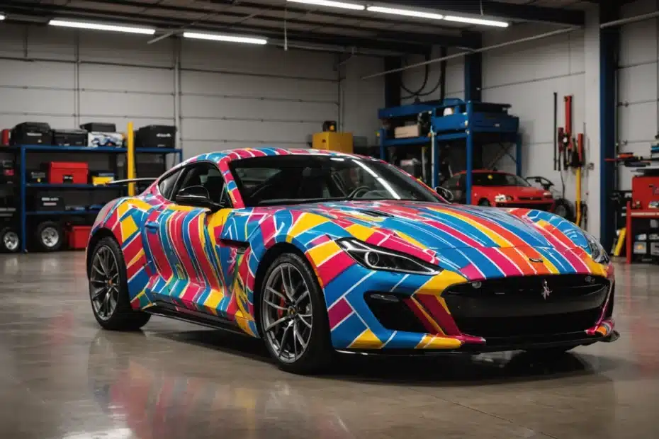 covering voiture sport