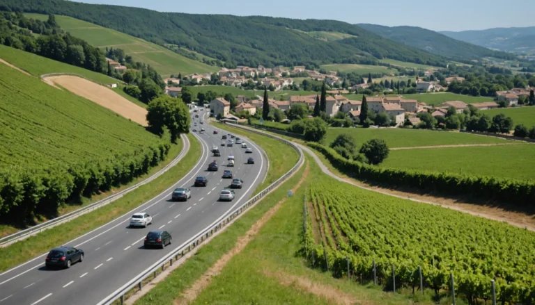 carte des autoroutes francais