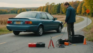 Les erreurs à ne pas commettre avec un pneu crevé