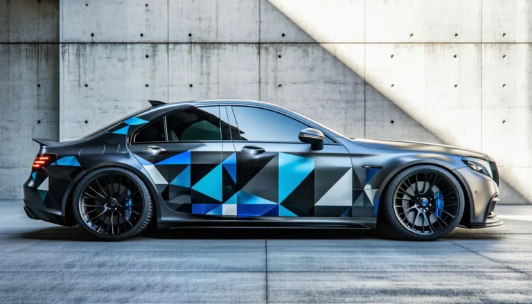 covering triangle voiture