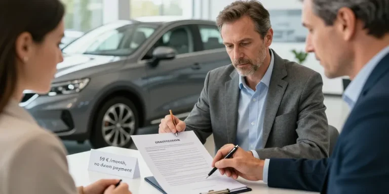 voiture 59 euros par mois sans apport