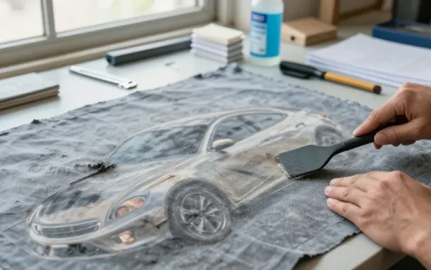 enlever trace flocage voiture