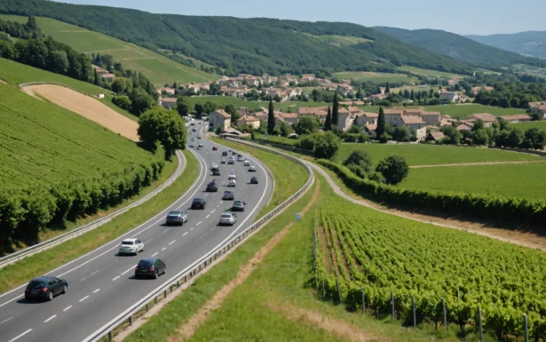 carte des autoroutes francais